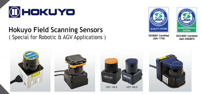 ✔ Field Scanning and Position Determination Sensors
✔ Laser Obstacle Detection Sensor
✔ Optical  Data Transmition Devices