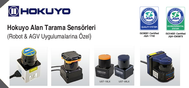✔ Alan Tarayıcı ve Konum Belirleyici Sensörler
✔ Lazerli Engel Algılama Sensörleri
✔ Optik Data Transfer Cihazları